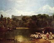 约瑟夫玛罗德威廉透纳 - Windsor Castle from the Thames